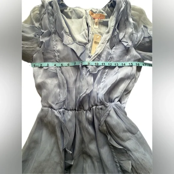 Anthropologie NWT Hutch Long Sleeve Frilled Romper small - Picture 9 of 14